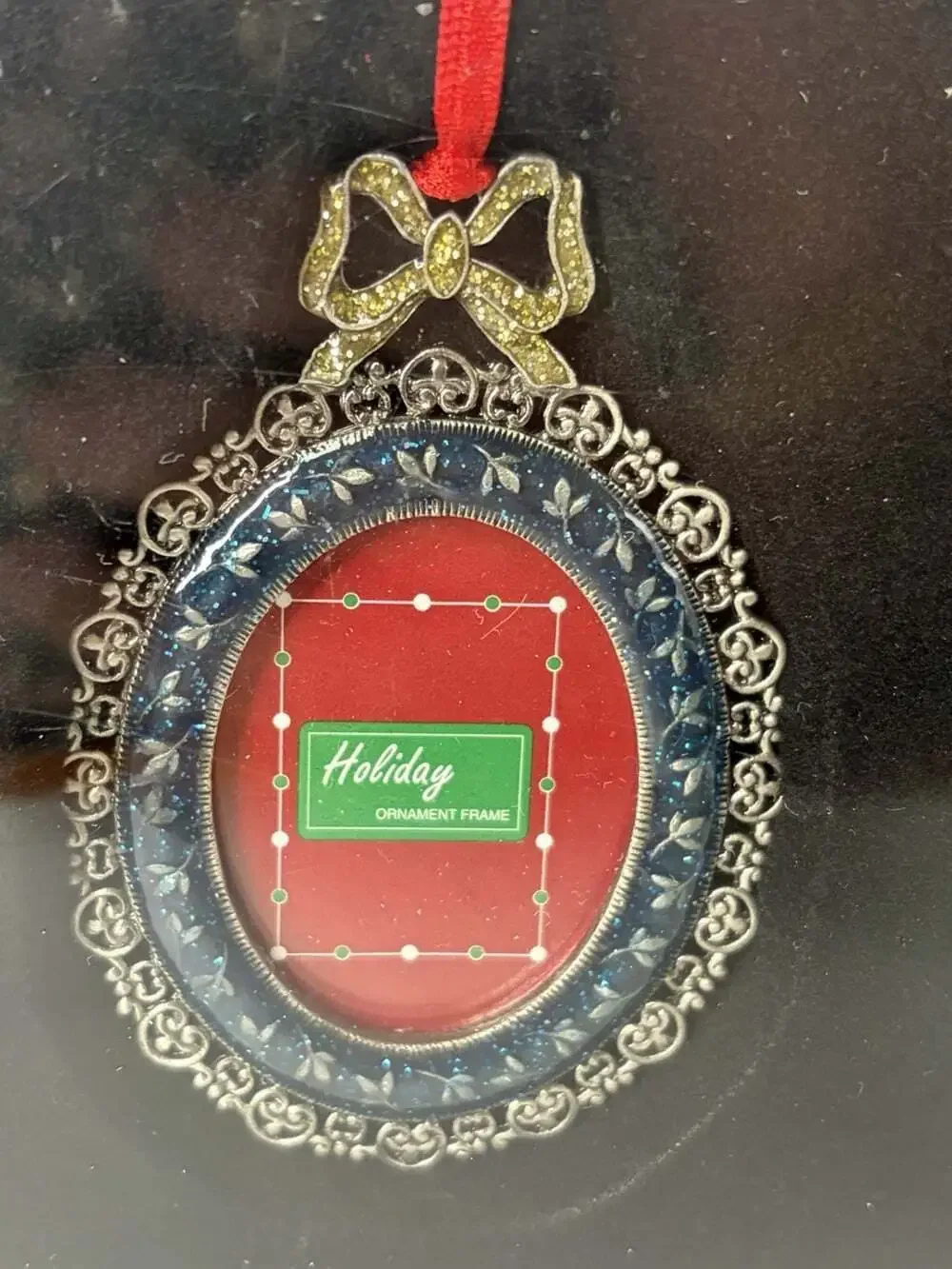 Holiday Set of 3 Ornate Ornament Frames Kohls ~3